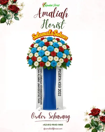 Standing Flower di Rumah Duka Banyumanik